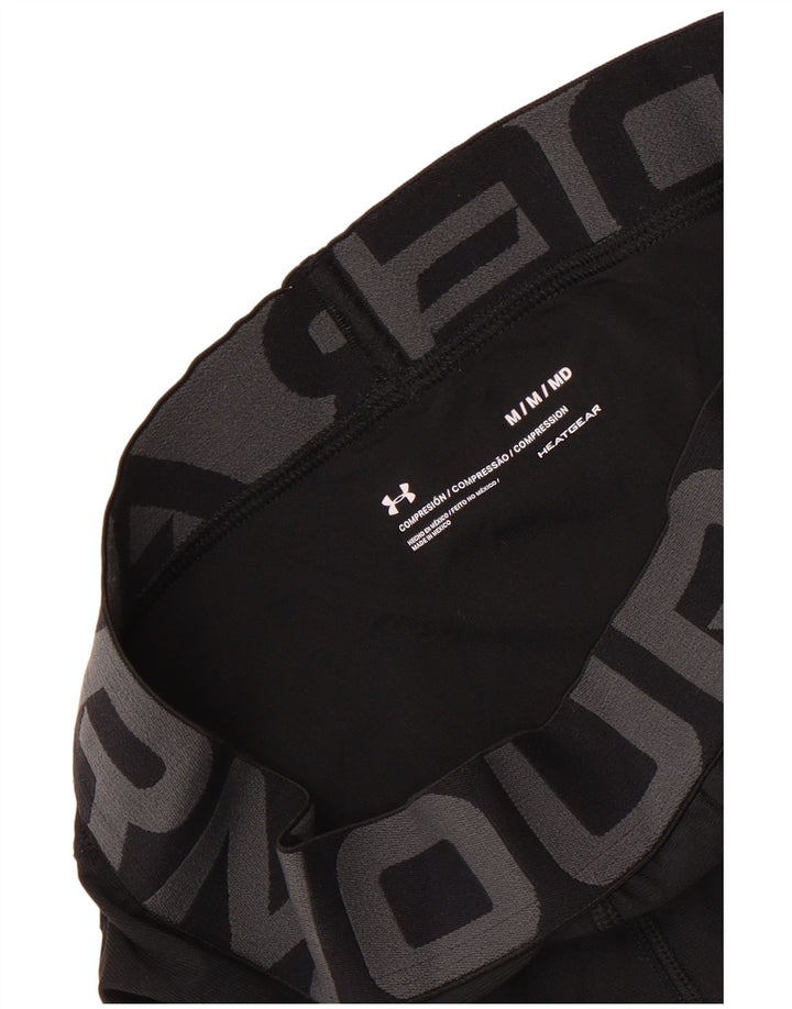 Under Armour muške Heat Gear Graphic Capri tajice srednje crne
