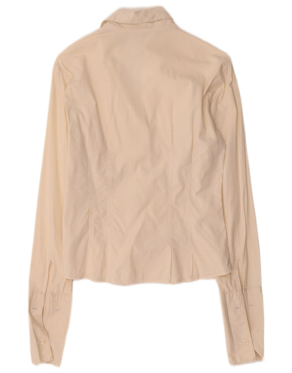 Benetton ženska svečana košulja UK 6 XS od bijelog pamuka