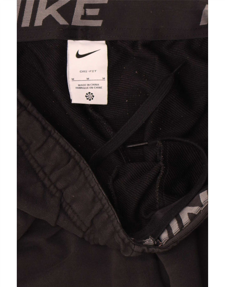 Nike Dri Fit Trenirke Hlače Joggers Srednje crni pamuk