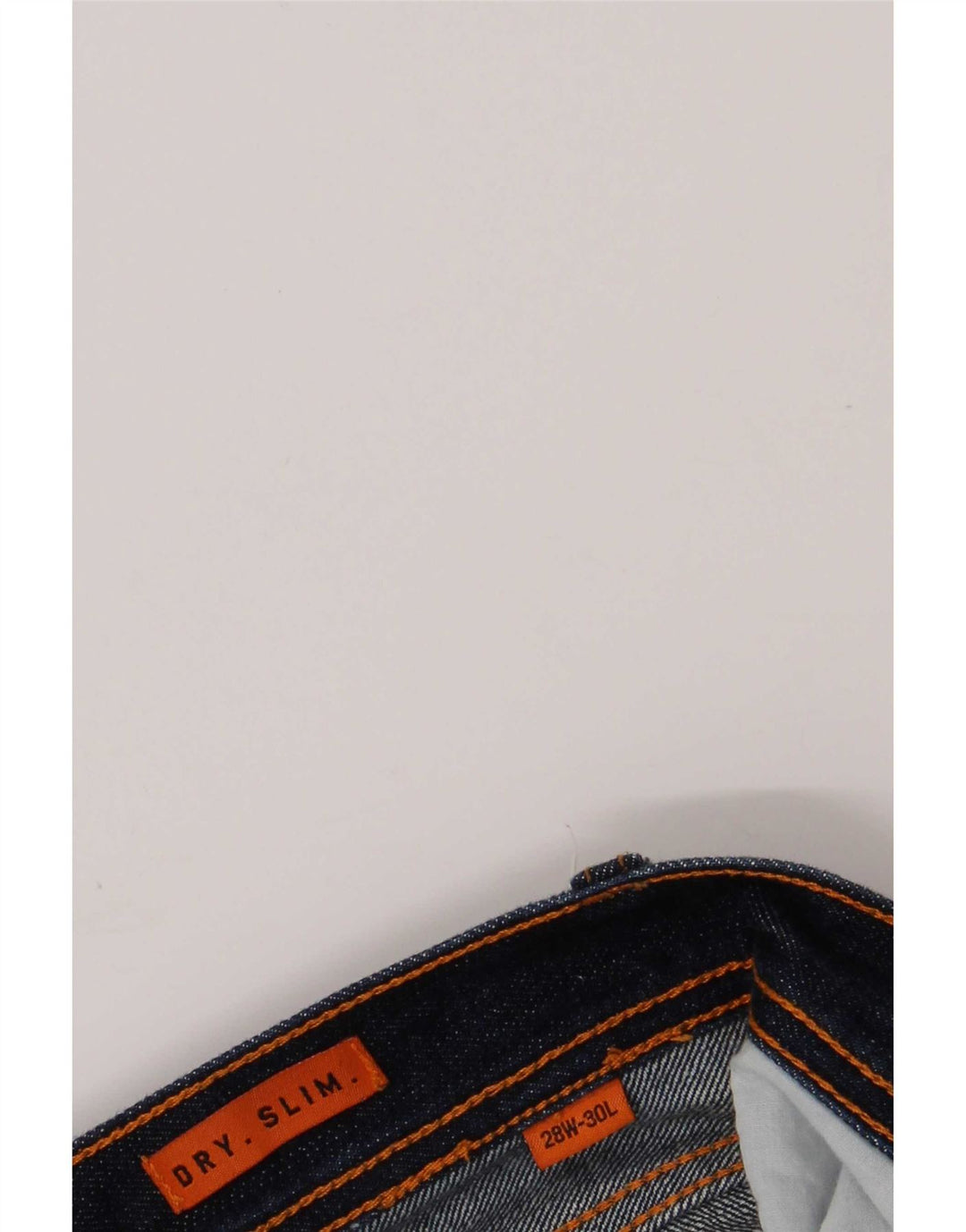Superdry ženske uske traperice W28 L30 tamnoplavi pamuk