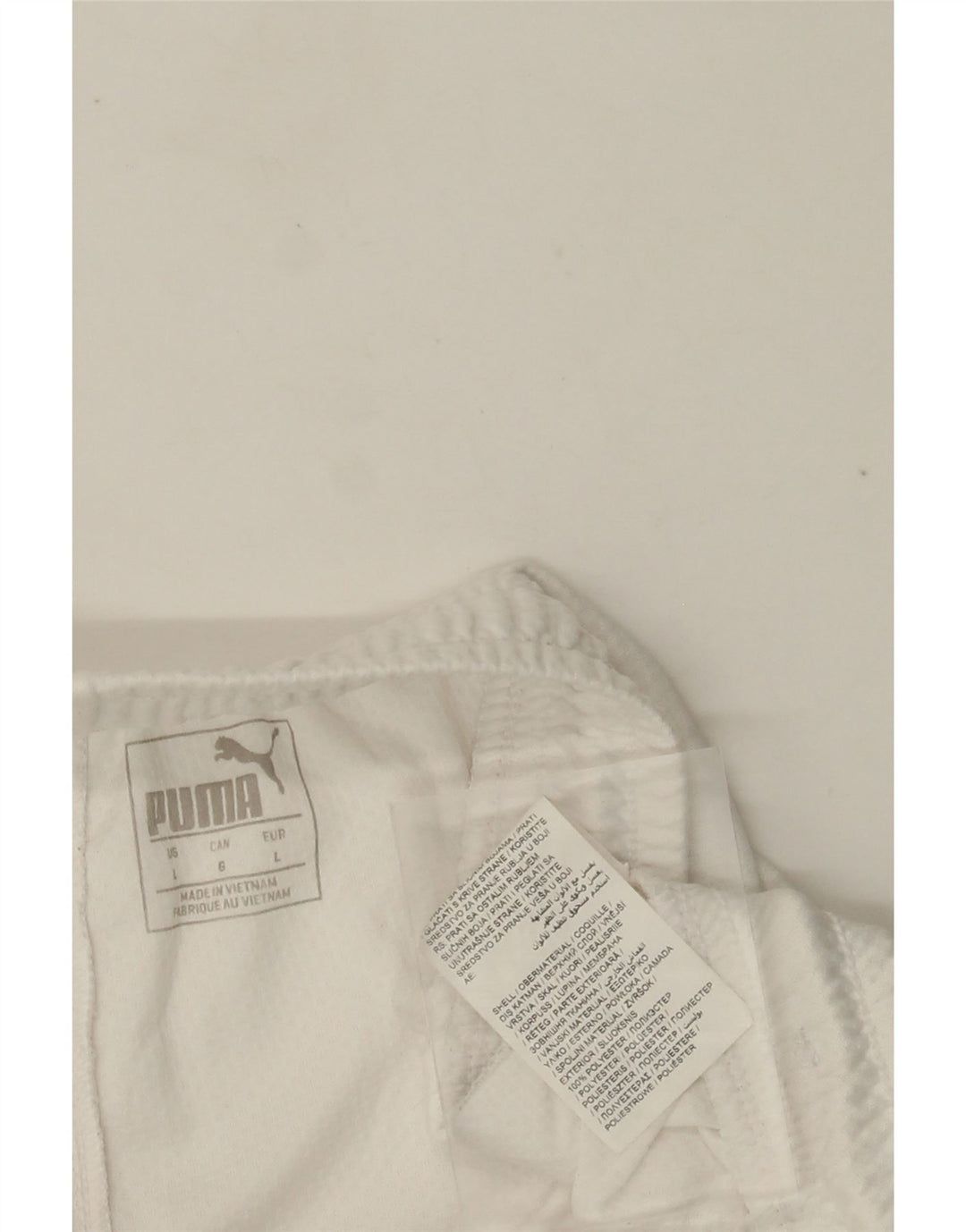 PUMA Mens Italia Sport Shorts Veliki bijeli poliester