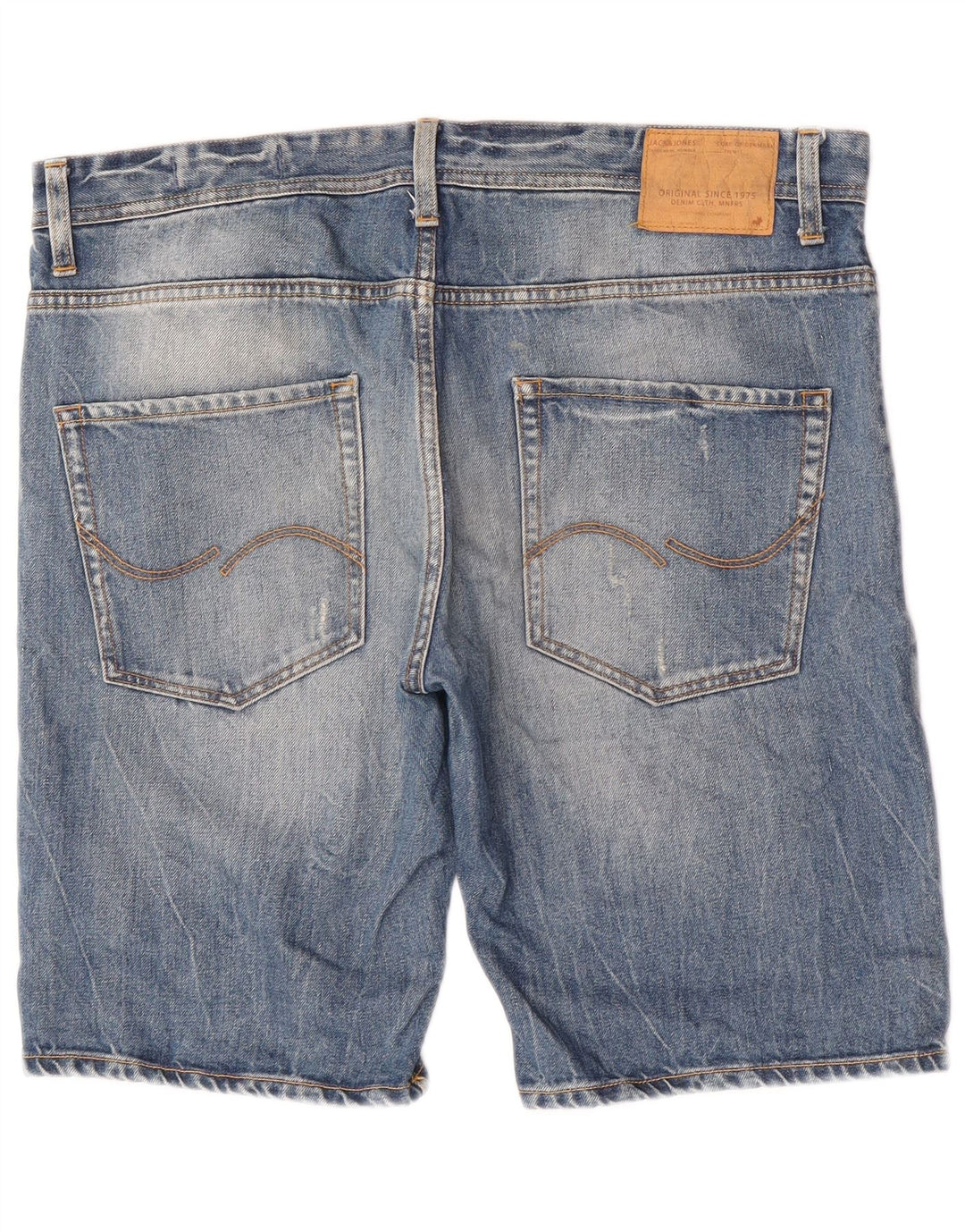 Jack & Jones muške kratke traper kratke hlače običnog kroja W38 XL plave