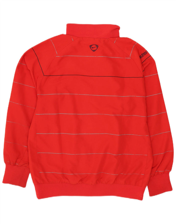 Nike Boys Graphic Trenirka Gornja jakna 13-14 godina XL crveno prugasti poliester