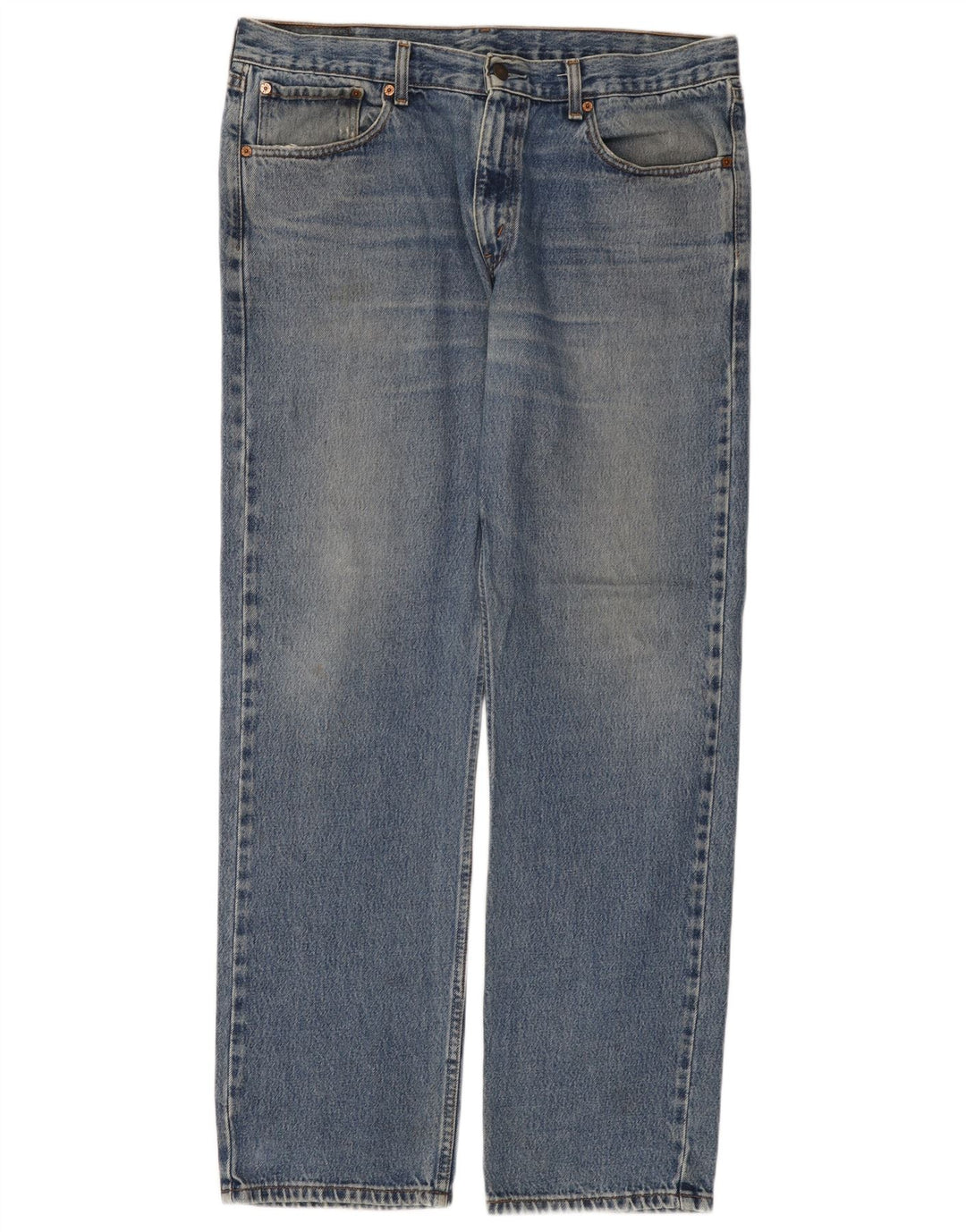 Levi's muške 581 ravne traperice W36 L32 plavi pamuk