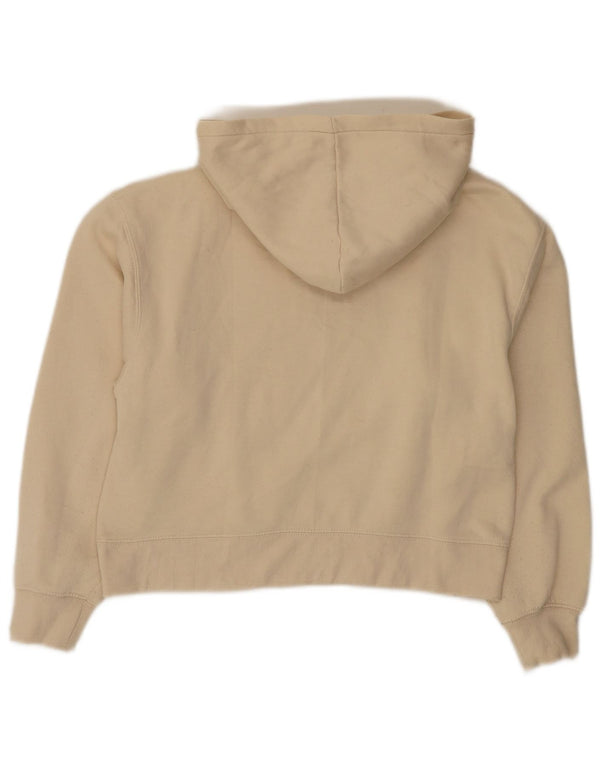 Zara Girls Crop majica s kapuljačom 13-14 godina bež poliester