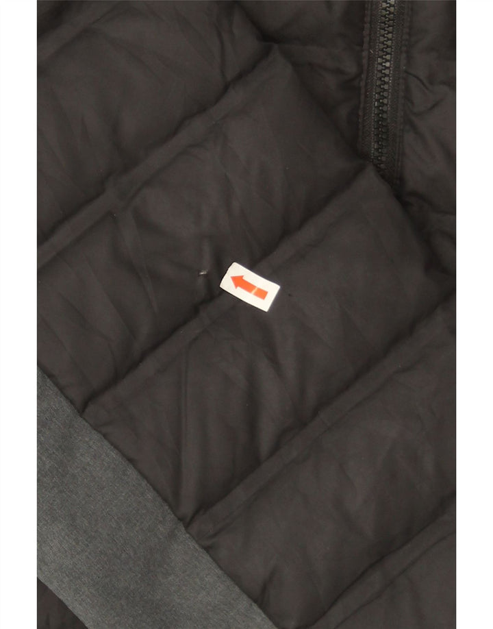 Columbia muška podstavljena jakna UK 40 veliki crni poliester u boji