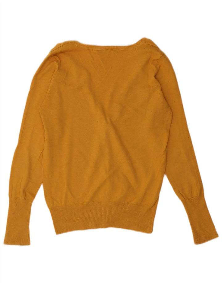 Zara ženski kardigan pulover UK 10 Small Yellow