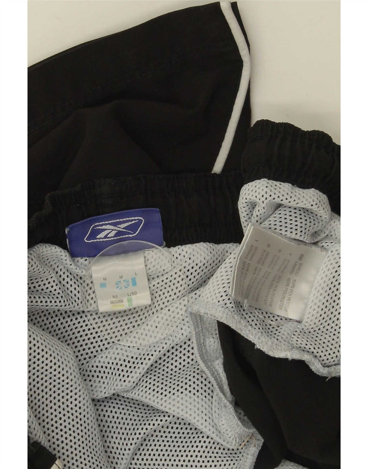 Reebok muške kratke hlače za plivanje srednje crne boje od poliestera