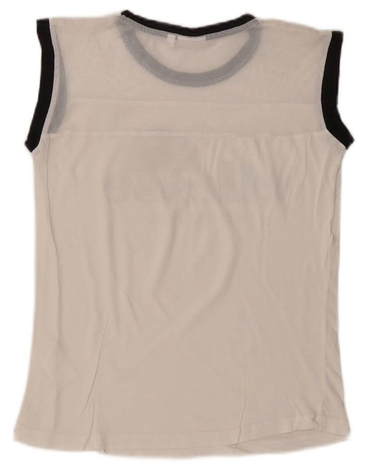 Ellesse Ženski grafički prsluk UK 10 Small White