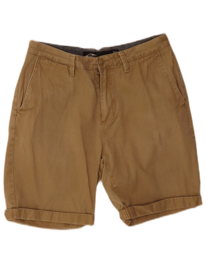 VANS Mens Chino Shorts W30 Medium Brown Cotton