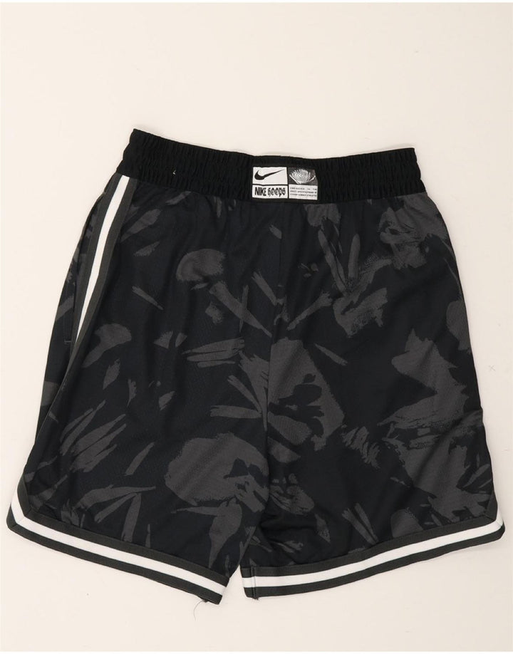 NIKE Mens Dri Fit Abstract Pattern Sport Shorts Small  Black Polyester Vintage Nike and Second-Hand Nike from Messina Hembry 