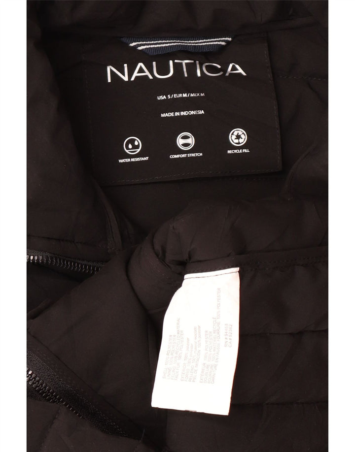 Nautica ženska podstavljena jakna UK 10 mali crni poliester