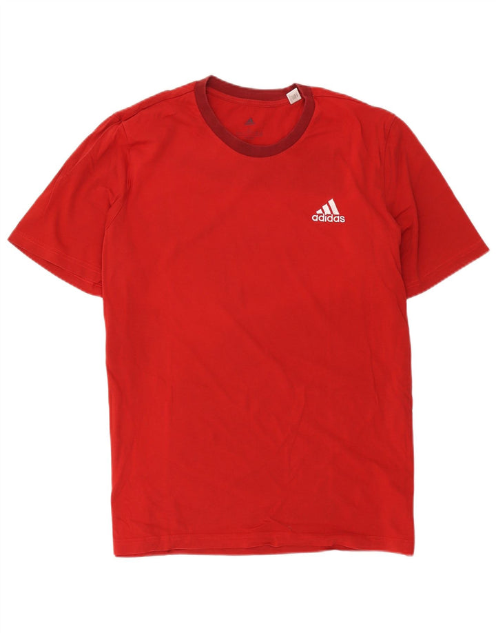 Adidas muška majica kratkih rukava velika crvena pamuk
