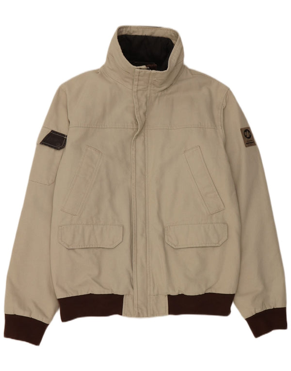 Murphy & Nye muška bomber jakna Sailmakers UK 42 XL sivi pamuk u blokovima boja