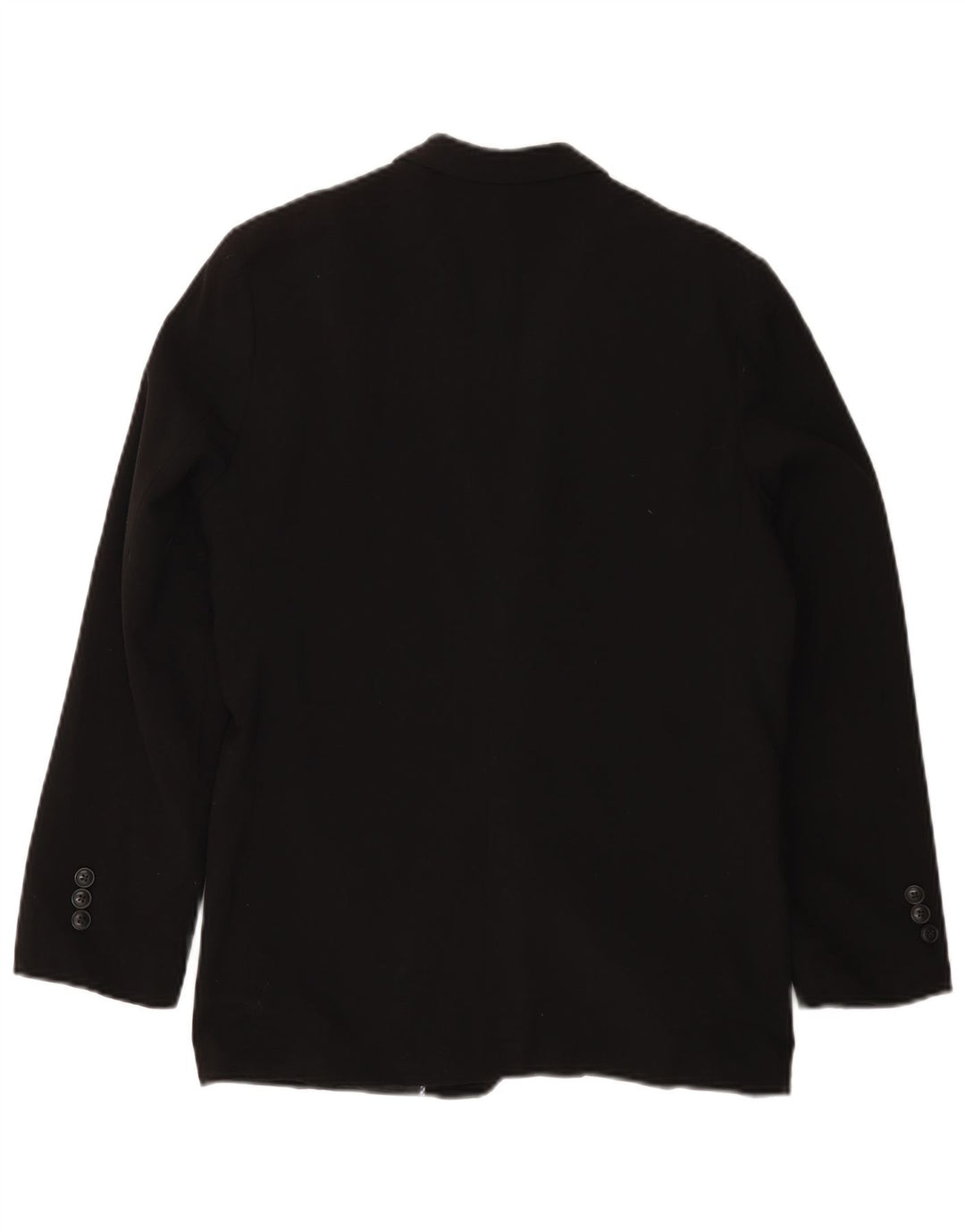 VINTAGE sako sa 2 gumba za dječake 15-16 godina, crni poliester