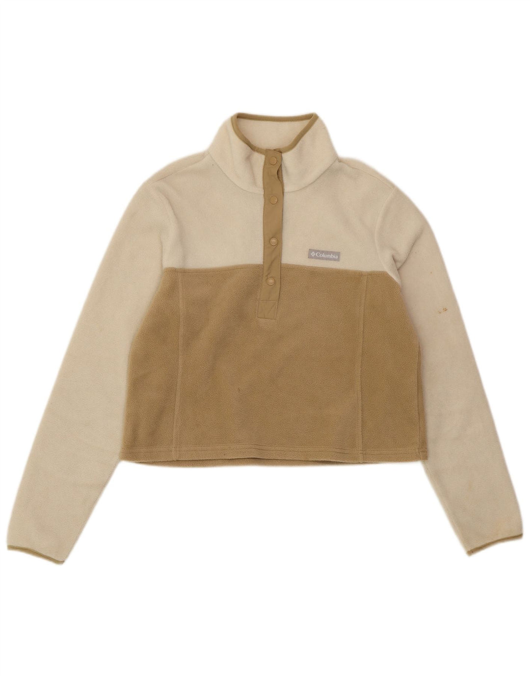 COLUMBIA ženski kratki flis džemper UK 14 srednje bijele boje