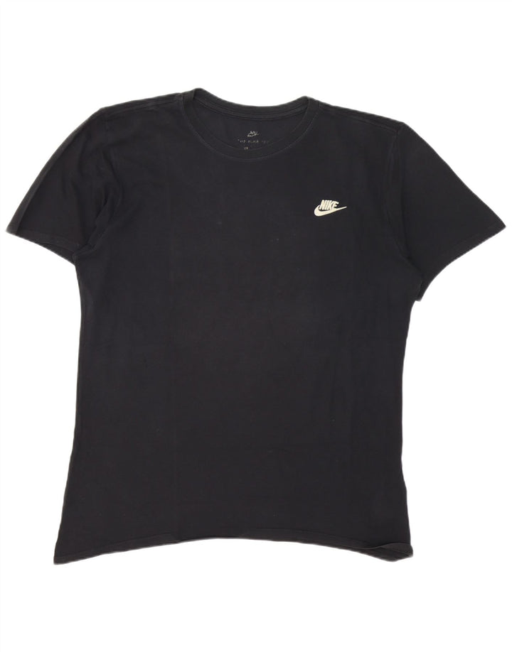 Nike Muška majica kratkih rukava Velika crna pamučna majica