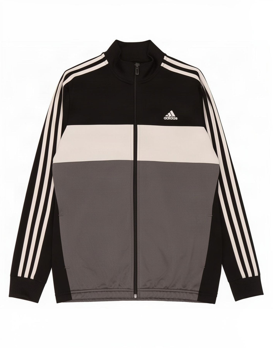 Gornja jakna za trenirku Adidas za dječake 13-14 godina crna poliesterska boja