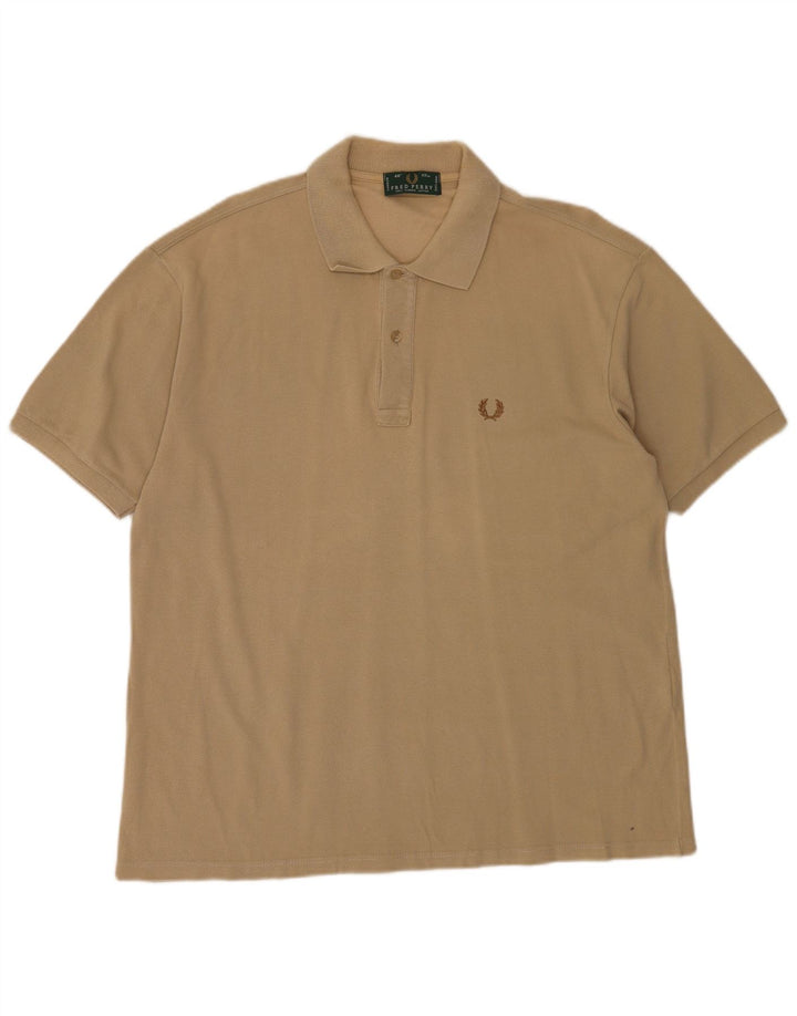 Fred Perry muška polo majica velika bež pamuk