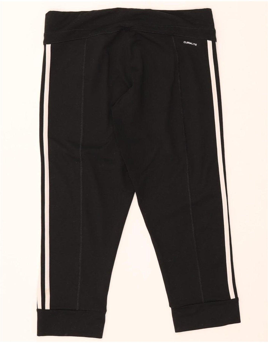 ADIDAS Ženske Climalite Trenirke Hlače Joggers UK 12/14 srednje crne