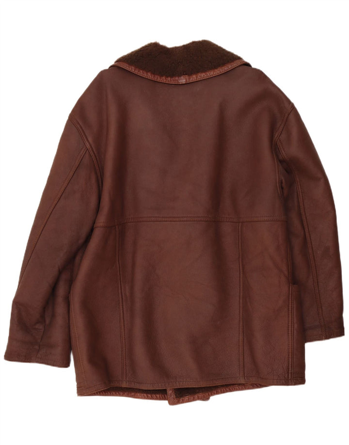 RUFF0 Muška jakna s ovčicama UK 40 Large Brown