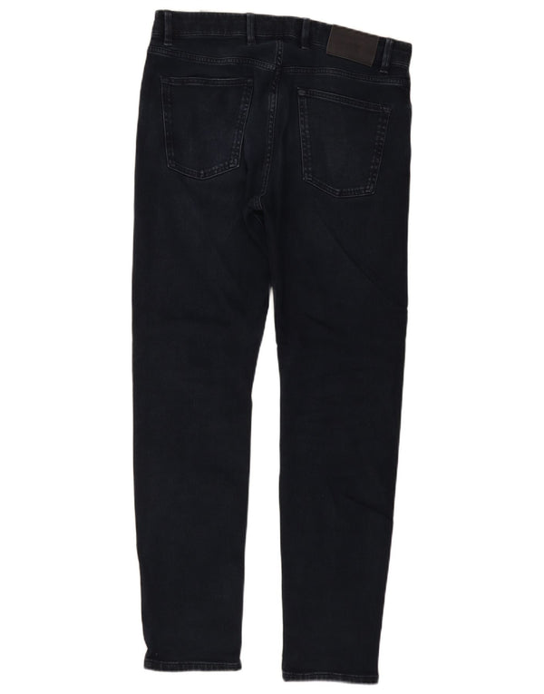 Massimo Dutti Muške uske traperice EU 42 Large W32 L32 Mornarsko plavi pamuk