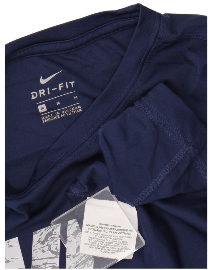Nike Boys Dri Fit Graphic Majica dugih rukava 10-11 godina srednje tamnoplava