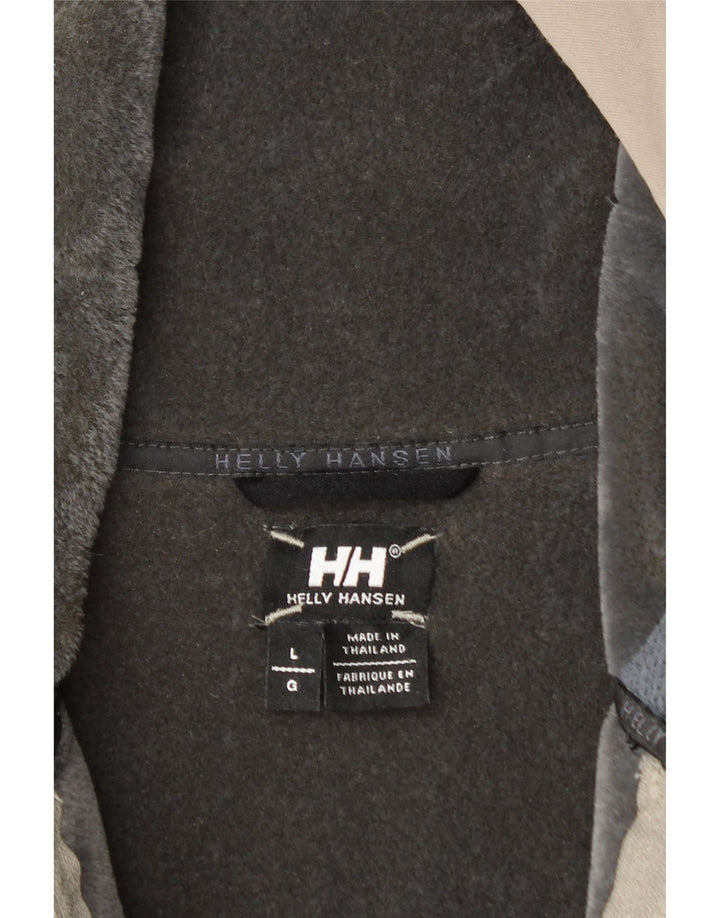HELLY HANSEN Muška vjetrovka s kapuljačom UK 40 velika siva poliesterska jakna