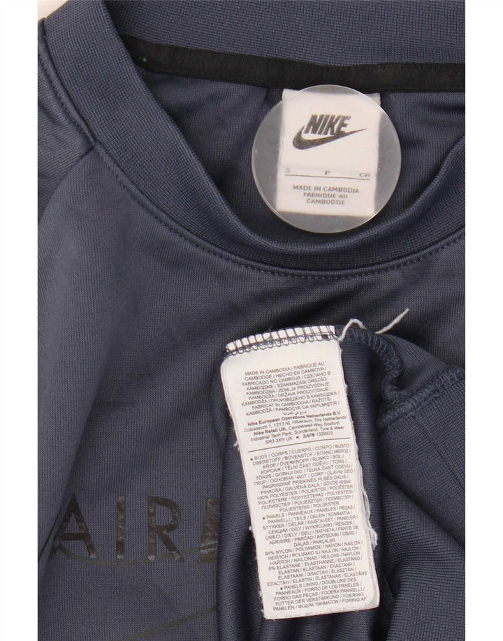 Nike muški džemper s grafičkim motivima, mali tamnoplavi poliester