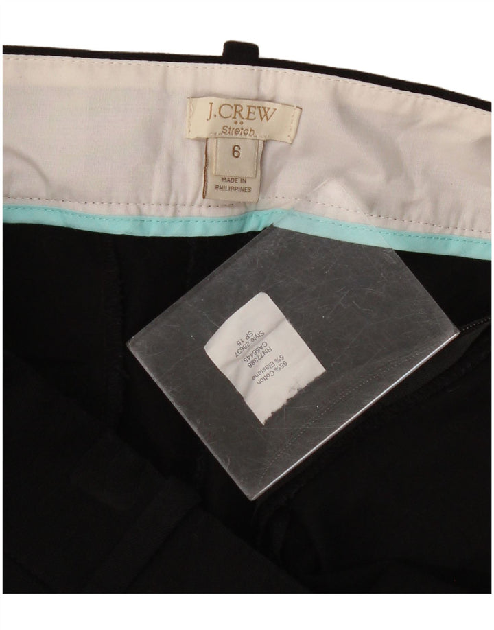 J. Crew ženske skraćene hlače US 6 srednje W32 L25 crni pamuk