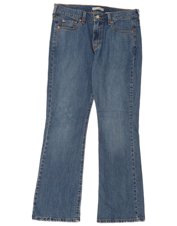 Levi's ženske 515 Bootcut traperice US 12 Large W34 L32 Plavi pamuk