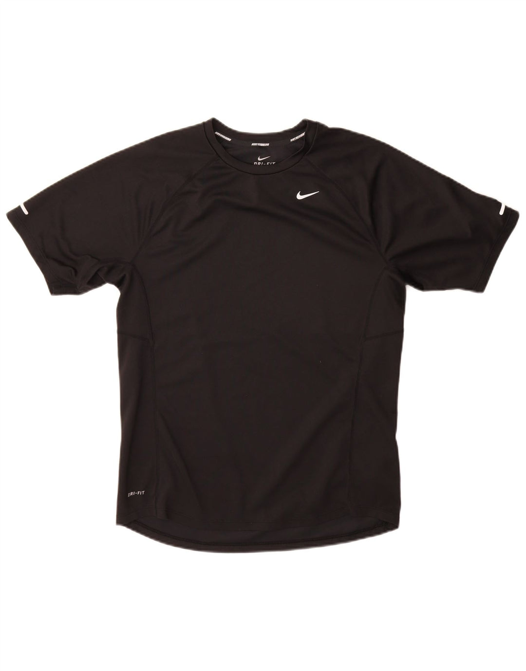 Nike Dri Fit majica kratkih rukava srednji crni poliester