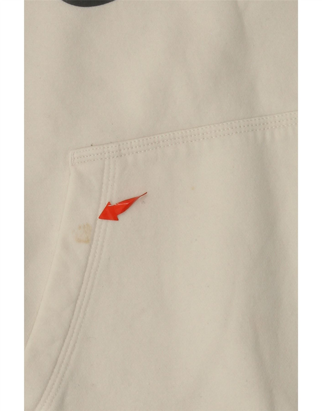 NIKE Boys Graphic Standard Fit majica s kapuljačom 10-11 godina srednje bijele boje