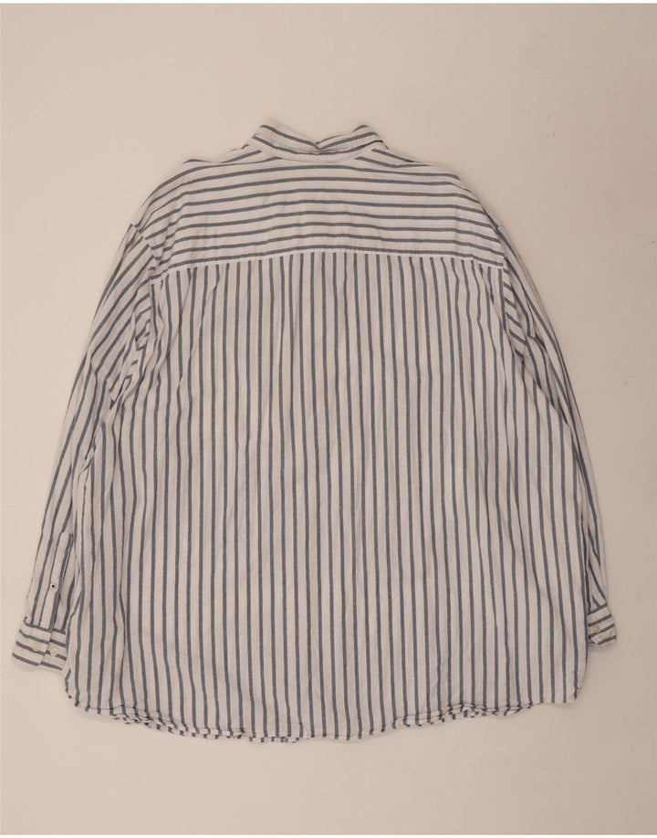 JACK & JONES Muška košulja 4XL pamuk na plave pruge
