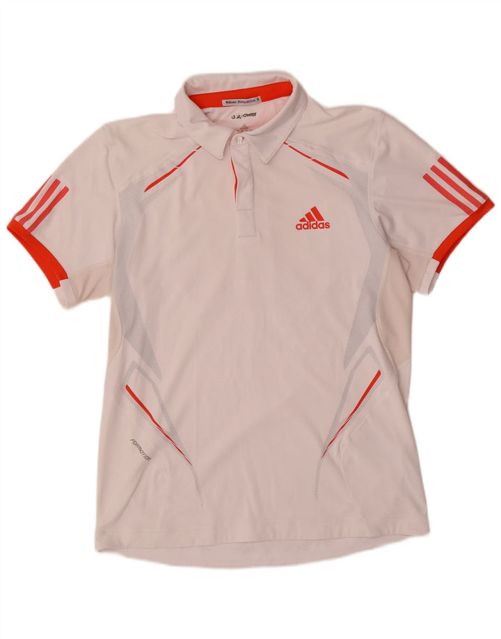 Adidas muška Climacool polo majica srednje bijele boje od poliestera