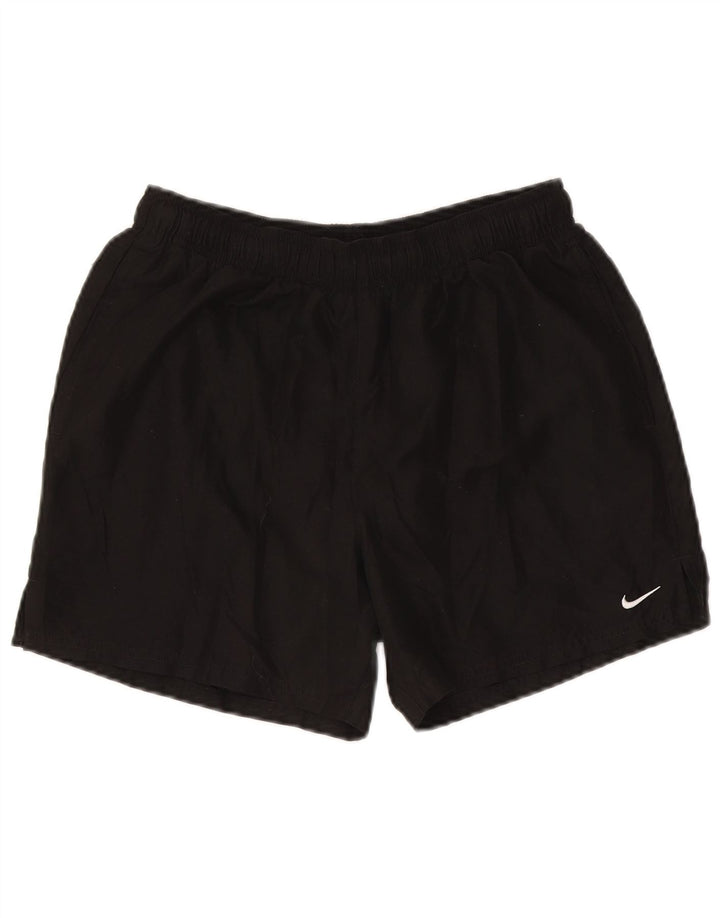 Nike muške sportske kratke hlače srednje crne boje od poliestera