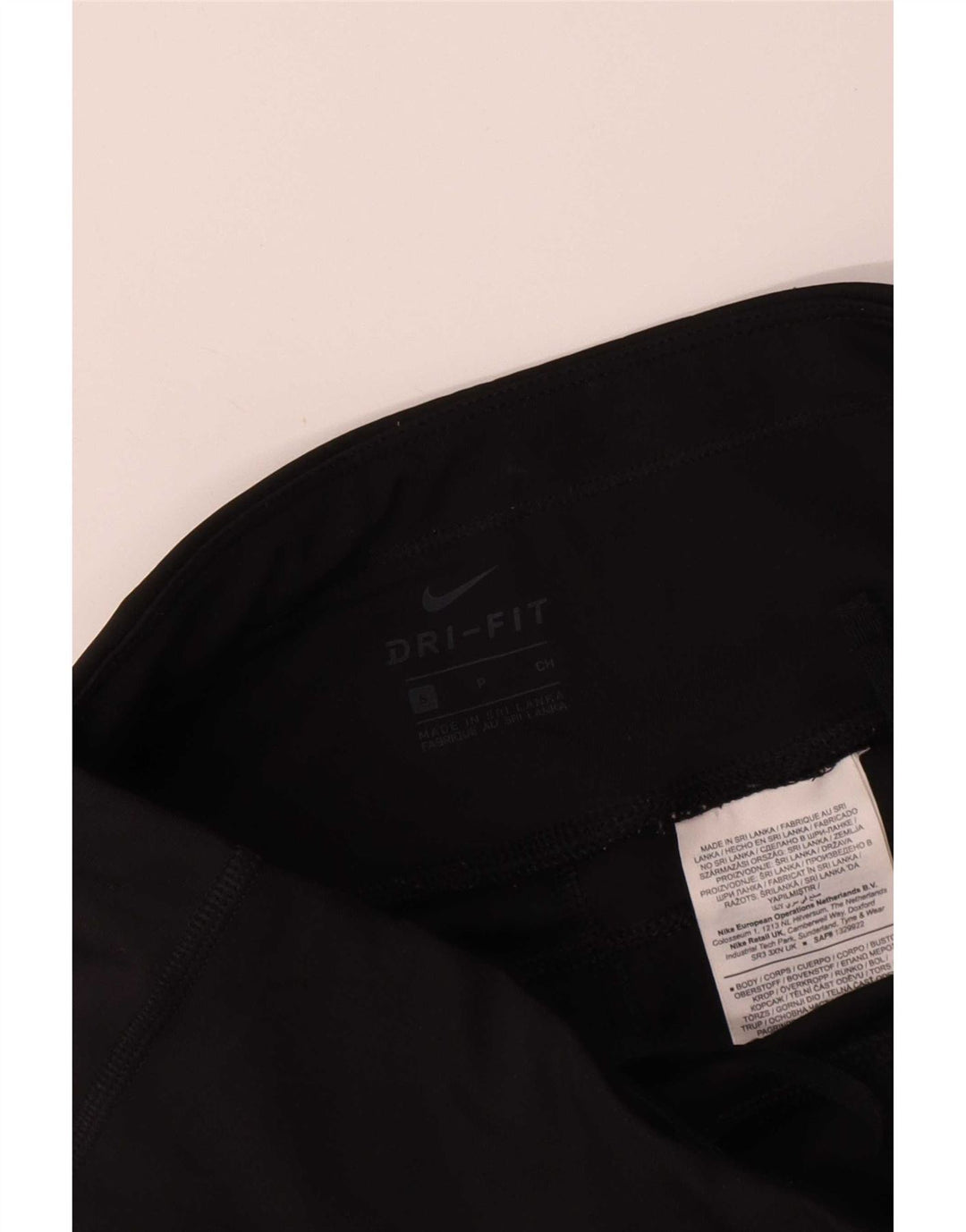 Nike Ženske Dri Fit Leggings UK 8 Male crne poliesterske