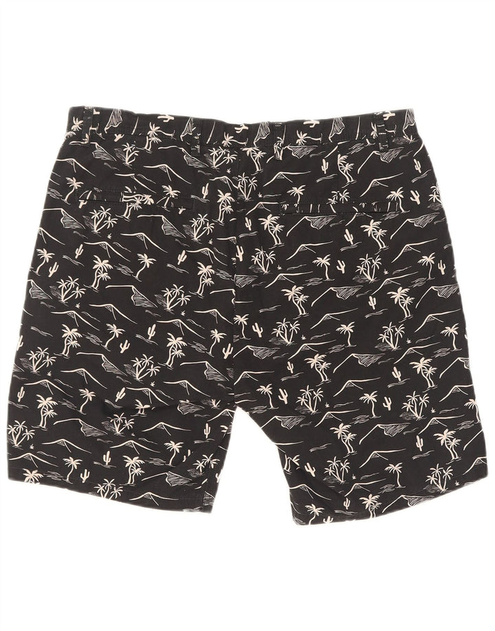 Scotch & Soda muške chino kratke hlače s apstraktnim uzorkom W32 srednje crne havajske
