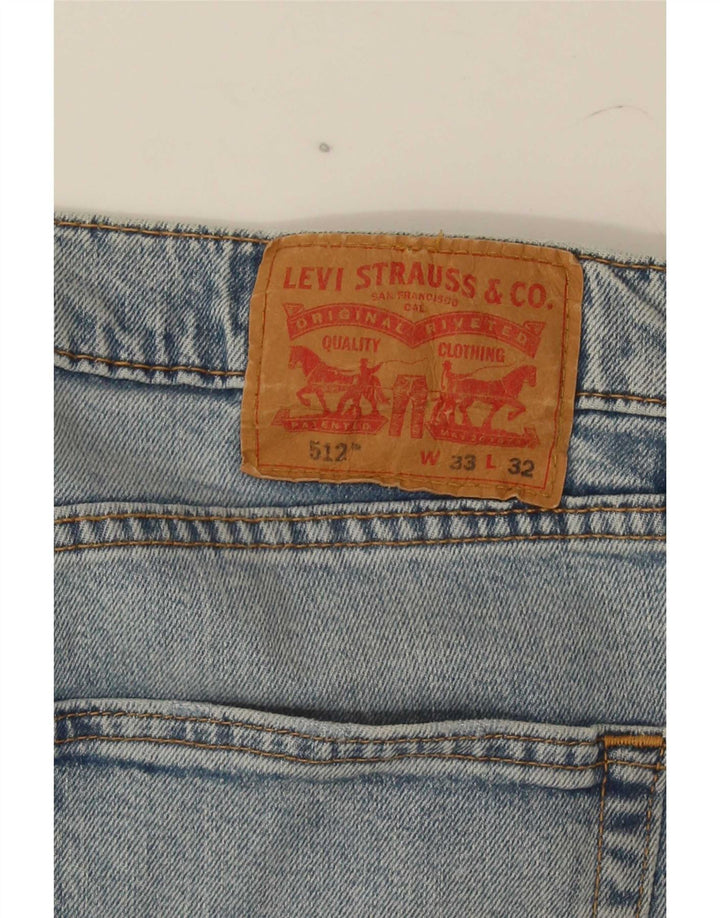 Levi's muške 512 uske traperice sa suženim trapericama W33 L27 plave