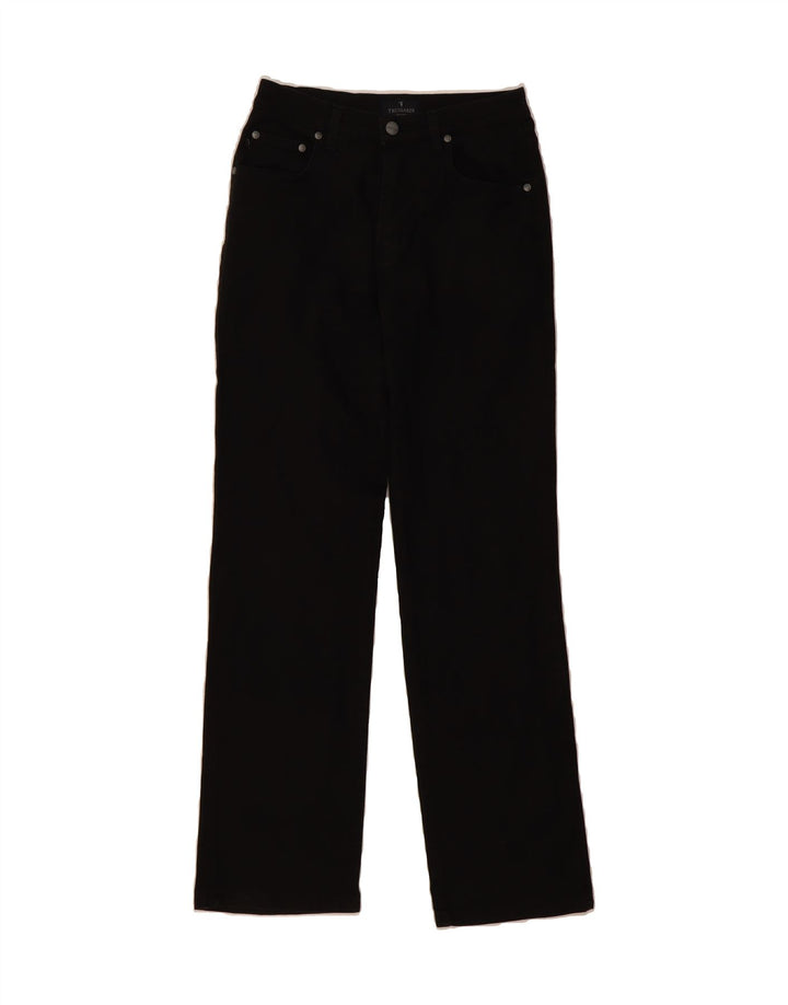 TRUSSARDI Womens Straight Jeans W28 L31 Black Vintage Trussardi and Second-Hand Trussardi from Messina Hembry 