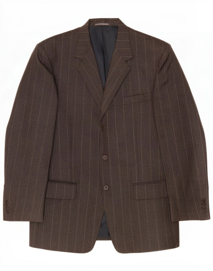 Paul Smith Muška jakna sako s 3 gumba UK 40 Vunene velike sive pruge