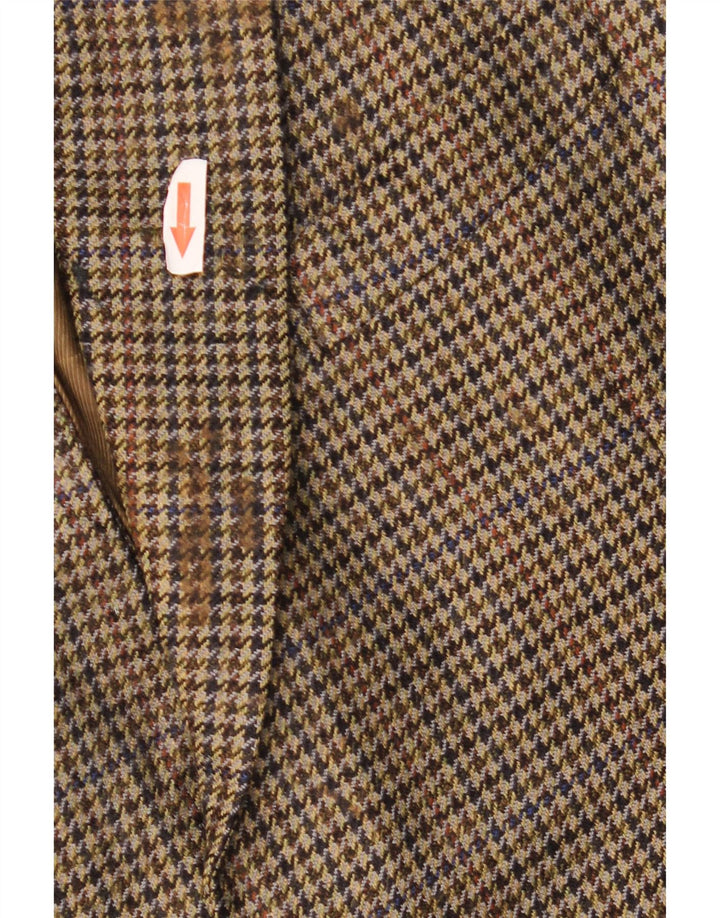 MARKS & SPENCER Muška jakna sa 2 gumba UK 42 Large kaki houndstooth