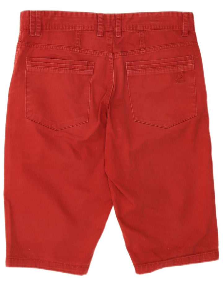 Kangol muške chino kratke hlače male W29, crveni pamuk