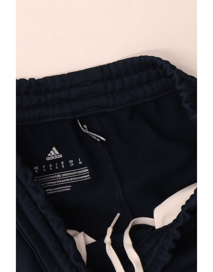 Adidas muške hlače od trenirke male tamnoplave poliesterske