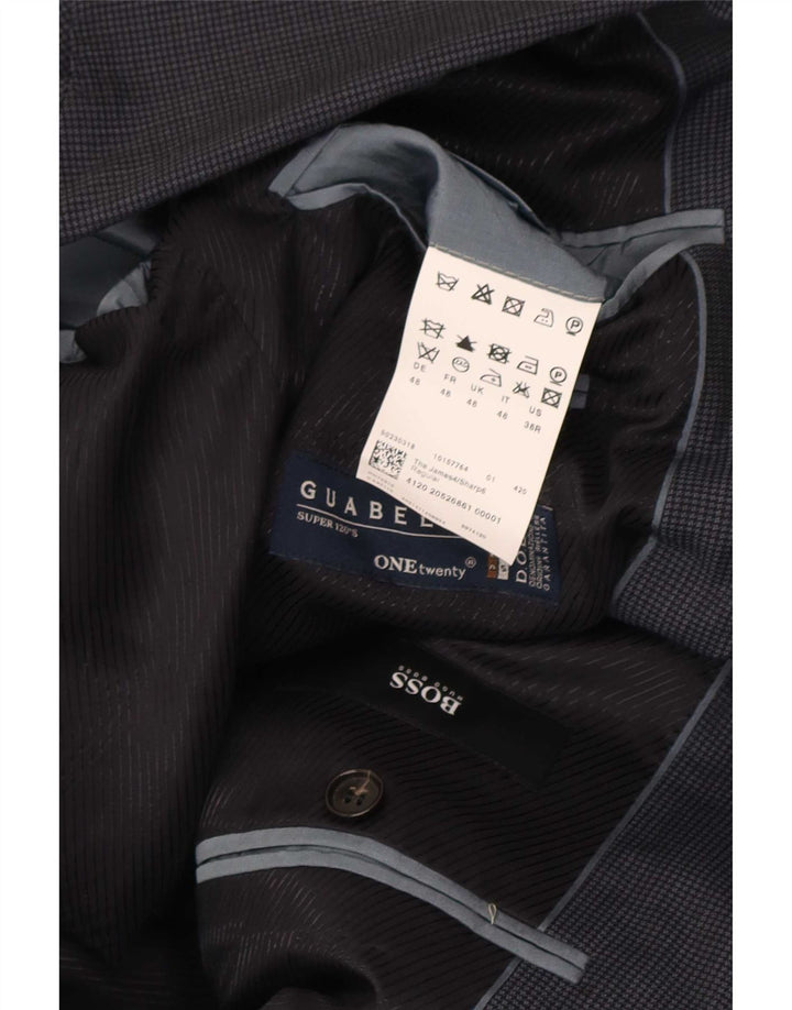 Hugo Boss muška jakna sa 2 gumba EU 48 srednje siva vuna