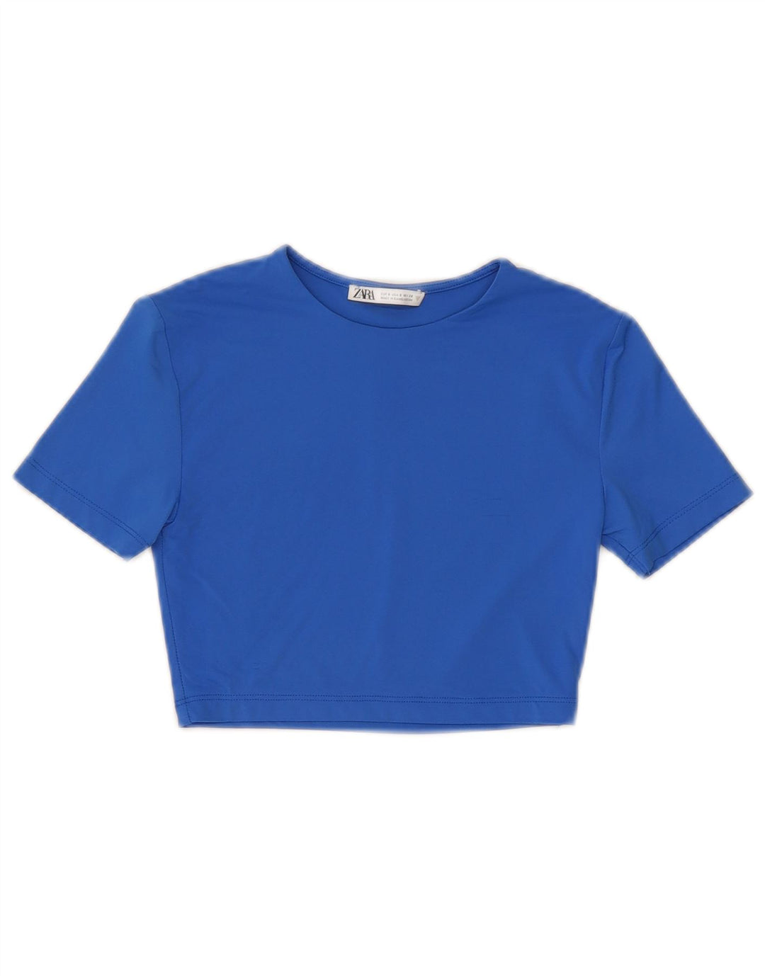 Zara ženska majica kratkih rukava UK 8 Small Blue