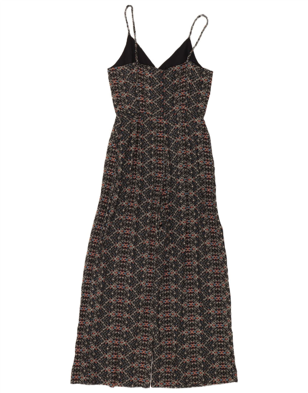 Zara ženski kombinezon bez rukava UK 10 Small Blue Geometric