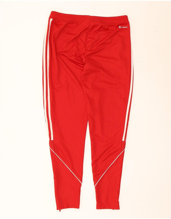Adidas ženske trenirke Aeroready Regular Fit UK 14 srednje crvene