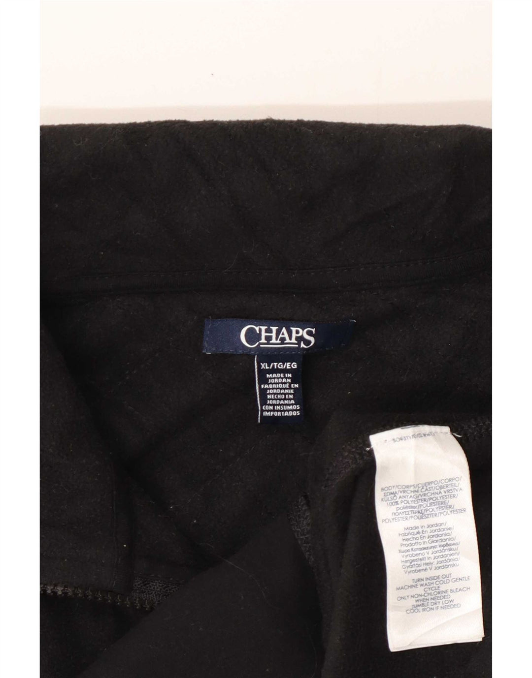 Chaps ženska jakna od flisa UK 18 XL crni poliester