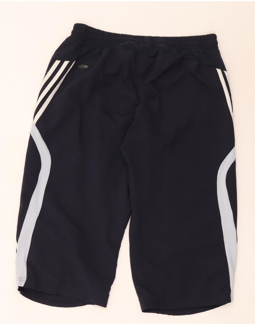 Adidas muške sportske kratke hlače Bermuda Large tamnoplavi poliester u boji